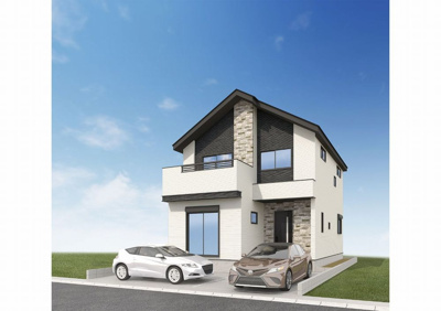 【外観パース】 | 中央3丁目新築4780万円