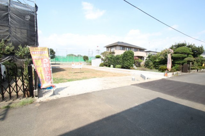 【前面道路含む現地写真】 | 海老名市今里3丁目No1　土地　全2区画【仲介手数料無料】 | □■海老名市を中心に地域密着で営業している不動産会社です■□