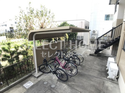 【その他共用部分】 | ＣＡＰＥ　ＨＩＬＬＳ Ⅰ | 駐輪場があります