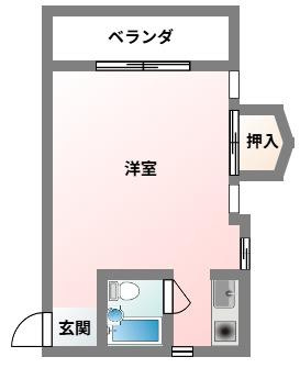 【間取り】 | コーポラス２６８ | コーポラス２６８★那覇市字安謝エリア