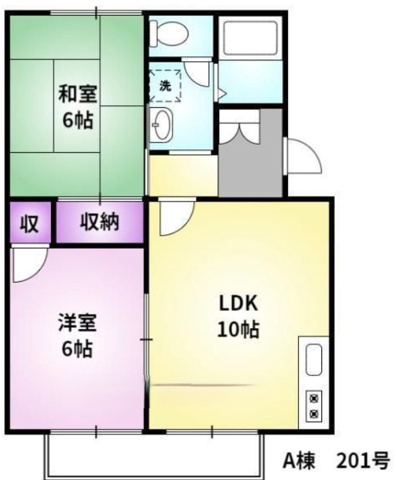 フレグランス和泉【キャッシュバック対象物件】の間取り|間取り図です