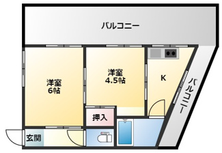 【間取り】 | 大宝八尾駅前マンション