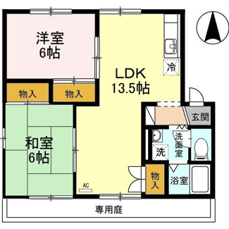 【間取り】 | セントラルハイツ今村・