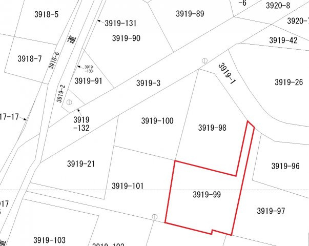 【区画図】 | 西軽井沢団地南西売地