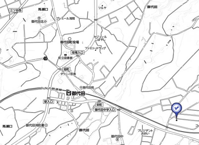 【地図】 | 西軽井沢団地南西売地