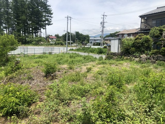 【土地図】 | 西軽井沢団地南西売地 | 現地（2022年6月）撮影