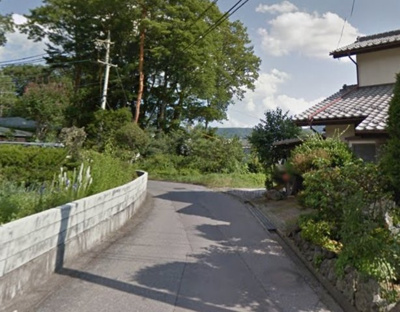 【前面道路含む現地写真】 | 西軽井沢団地南西売地