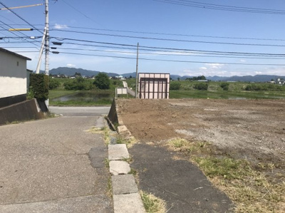 【前面道路含む現地写真】 | 佐久市塩名田売地