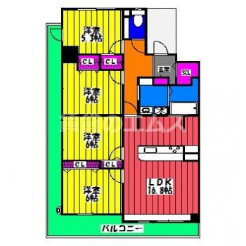 【間取り】 | Ｓｏｐｈｉａ　Ｇａｒｄｅｎ博多 | Ｓｏｐｈｉａ　Ｇａｒｄｅｎ博多の間取り