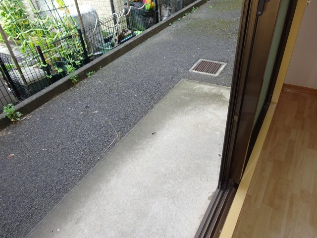 カーサアプリコルテのバルコニー