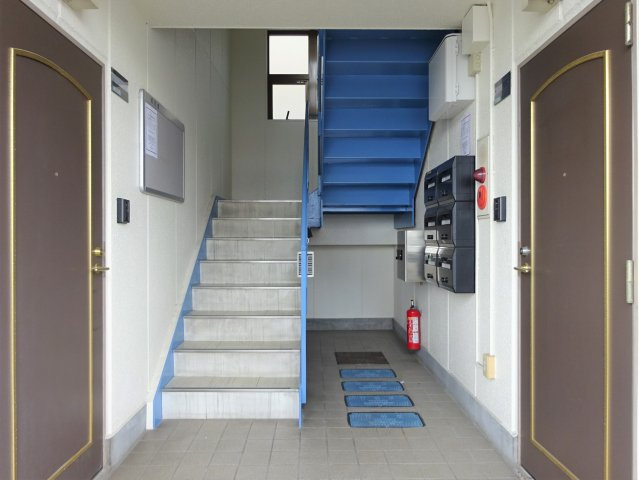 カーサアプリコルテのエントランス