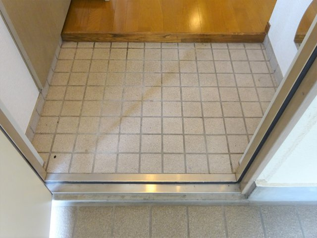 カーサアプリコルテの玄関