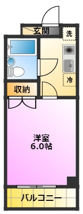 コートＳＧの間取り|南向きバルコニー♪
