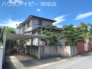 【外観】 | 犬山市大字富岡字北洞　中古住宅　敷地広々約170坪　高台眺望良好