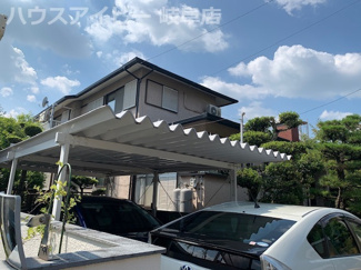 【外観】 | 犬山市大字富岡字北洞　中古住宅　敷地広々約170坪　高台眺望良好