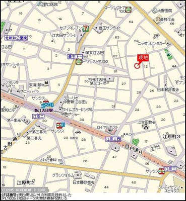【地図】 | ヴォーガコルテ江古田