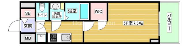 【間取り】 | ファーストフィオーレ福島野田Ⅱ