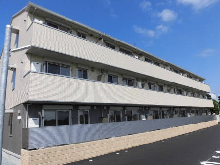 熊本市北区山室６丁目のアパートの外観