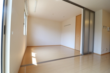 熊本市北区山室６丁目のアパートの洋室