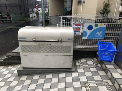 【その他共用部分】 | レヴール | 敷地内ごみ置き場でごみ出しもらくらく～♪忙しい社会人さんや主婦さんにもうってつけ！
