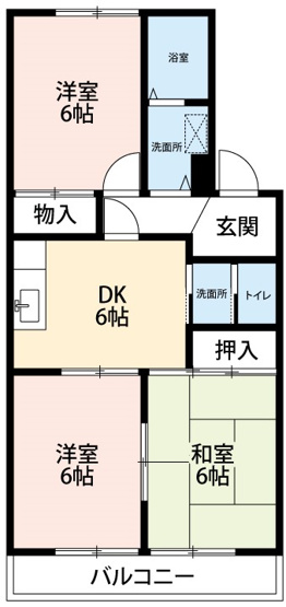【間取り】 | マンション岡田