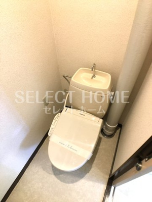 【トイレ】 | マンション岡田 | ゆったりとした空間のトイレです