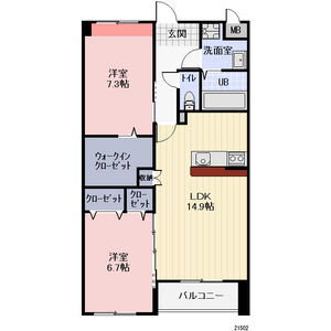 【間取り】 | Persimmon・B