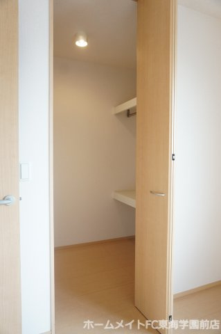 熊本市北区龍田５丁目のアパートの収納