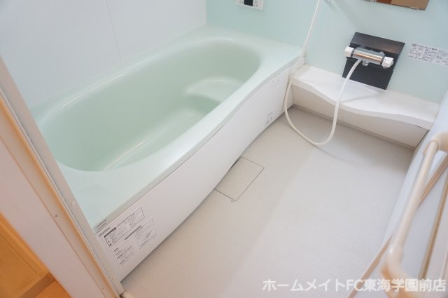 熊本市北区龍田５丁目のアパートの浴室