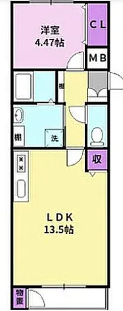 DCフラット【キャッシュバック対象物件】の間取り