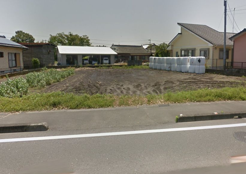 都城市上水流町の売地の外観