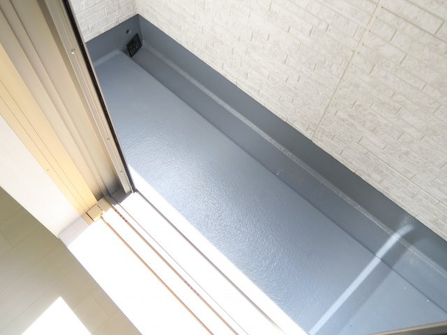 ルレーヴ市川のバルコニー