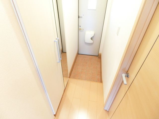 サンベリーズの玄関