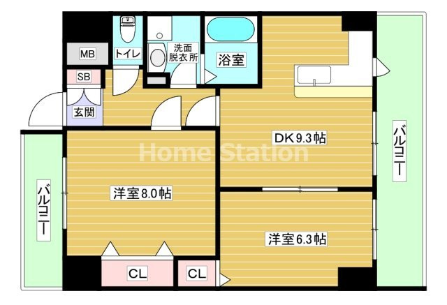 【間取り】 | グランデフィオーレ