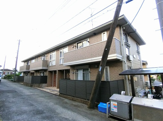 【外観】 | 東急田園都市線「宮崎台」駅まで徒歩圏内の2階建てアパート！最寄りバス停徒歩3分で雨の日の通勤やお出かけもバス利用でスムーズです♪