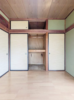 【洋室】 | 茨城太田住宅 | 1階洋室収納