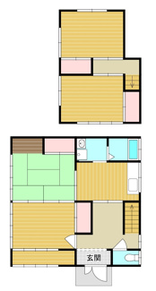 【間取り】 | 茨城太田住宅