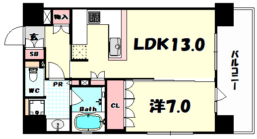 【間取り】 | リーガル神戸三宮