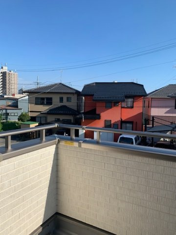 岐阜市鏡島　分譲住宅　掘りごたつと書斎があるお家のバルコニー|岐阜市鏡島・書斎・小屋裏収納♪