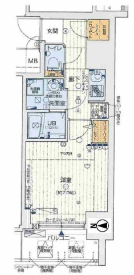 【間取り】 | サムティ難波VIVO