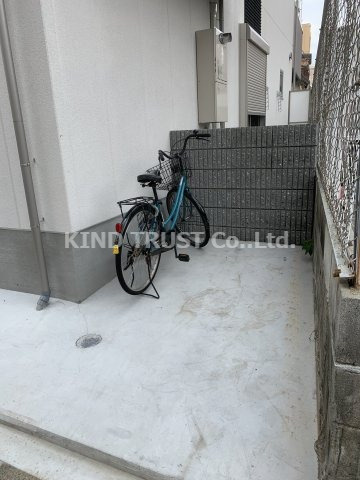 レジーナ天神のその他共用部分|駐輪場です