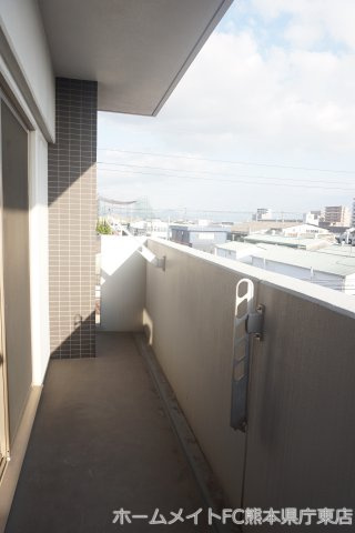 サムティ熊本近見Ⅰのバルコニー