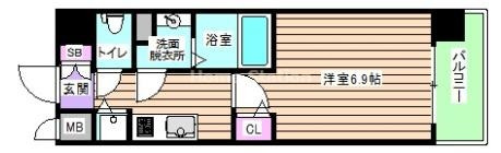 【間取り】 | ナンバーセブンティーセブン フクシマⅢ