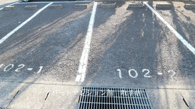 リンデンホーフの駐車場