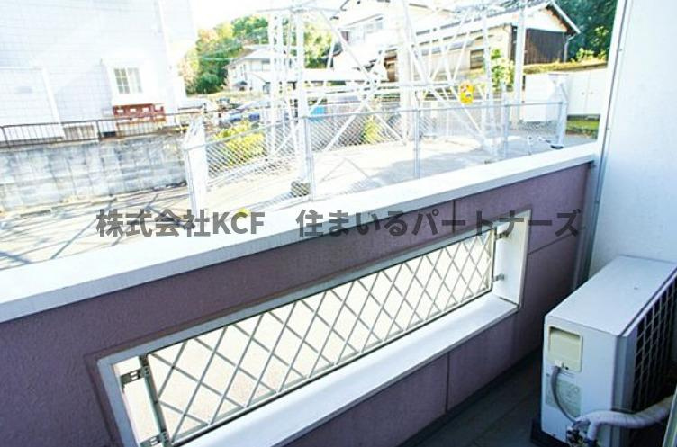 シャトレ隈Ⅲのバルコニー|バルコニー付きです
