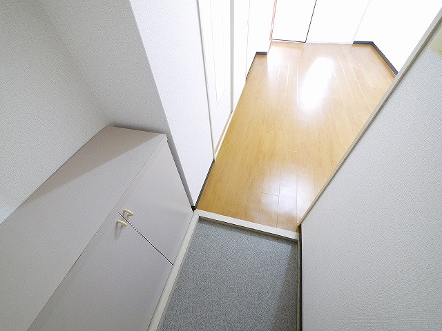 ヴイラージュの玄関|シンプルで使いやすい玄関です