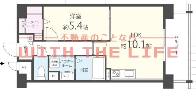 ラフレシーサ医大通り【10,000円キャッシュバック対象物件】の間取り