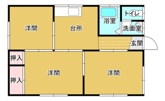 【間取り】 | 羽生住宅