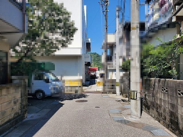 高知市竹島町の前面道路含む現地写真