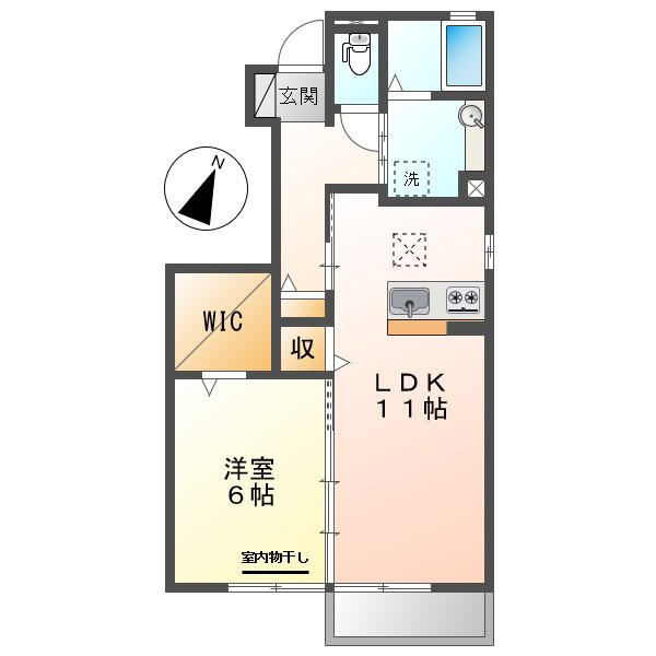 ボヌールの間取り